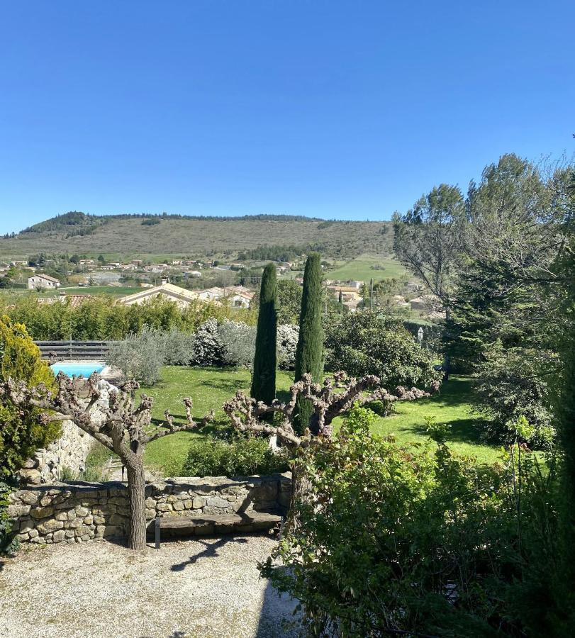 Hotel Domaine De La Manse Villeneuve-de-Berg Esterno foto