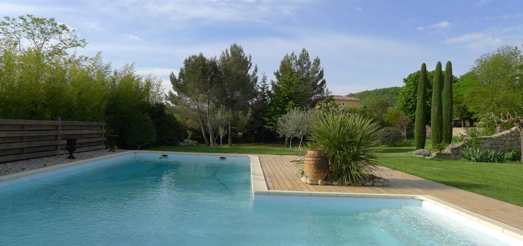 Hotel Domaine De La Manse Villeneuve-de-Berg Esterno foto